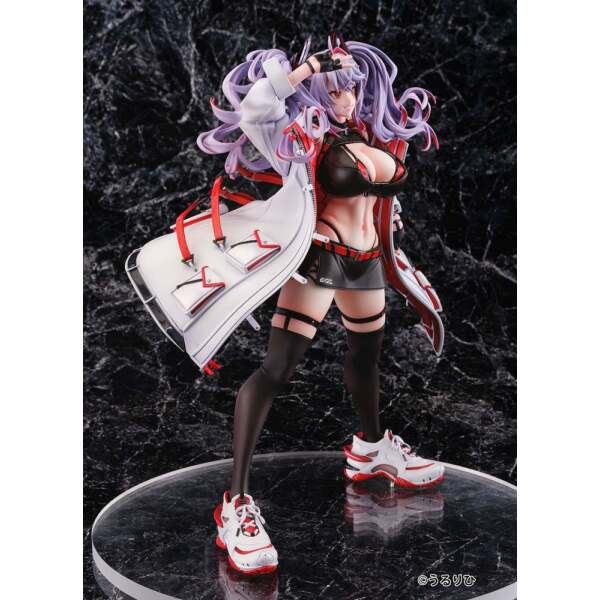 Estatua Girl Rouge Illustration by Ulrich Erotic Gears PVC 1/6 30 cm - Collector4u.com