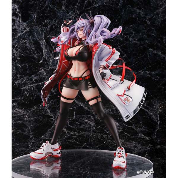 Estatua Girl Rouge Illustration by Ulrich Erotic Gears PVC 1/6 30 cm - Collector4u.com