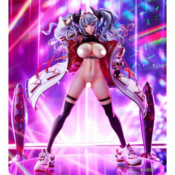 Estatua Girl Rouge Illustration by Ulrich Erotic Gears PVC 1/6 30 cm - Collector4u.com