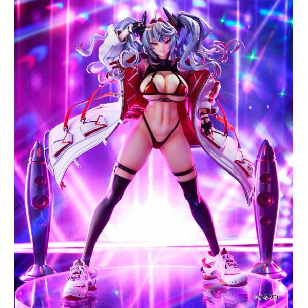 Estatua Girl Rouge Illustration by Ulrich Erotic Gears PVC 1/6 30 cm - Collector4u.com