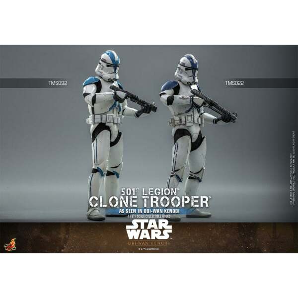 Figura 501st Legion Clone Trooper Star Wars Obi Wan Kenobi 1/6 30 cm - Collector4u.com