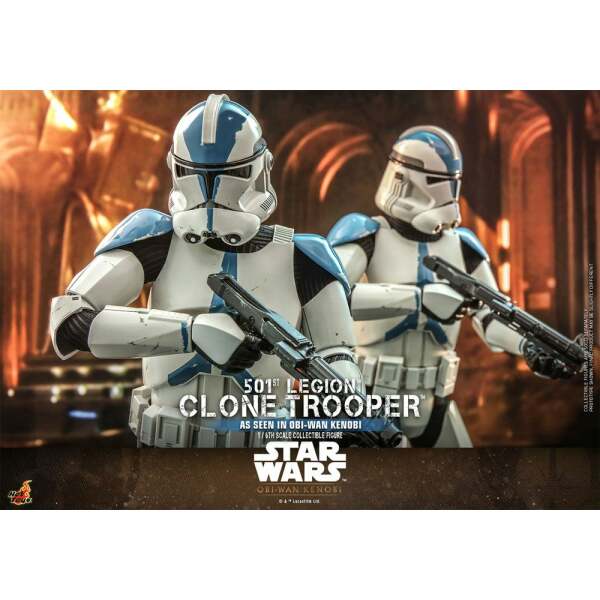 Figura 501st Legion Clone Trooper Star Wars Obi Wan Kenobi 1/6 30 cm - Collector4u.com