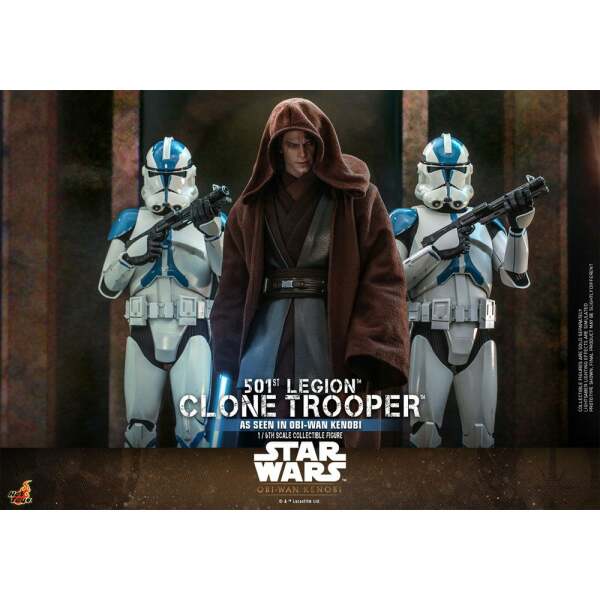 Figura 501st Legion Clone Trooper Star Wars Obi Wan Kenobi 1/6 30 cm - Collector4u.com