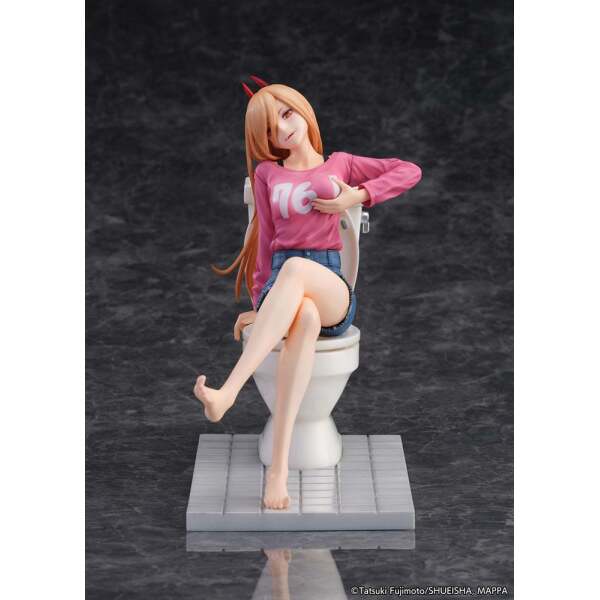 Estatua Power Chainsaw Man PVC 1/7 18 cm - Collector4u.com