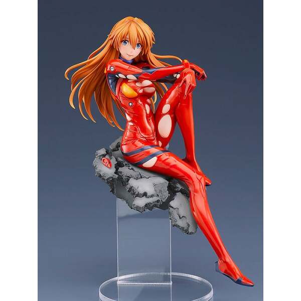 Estatua Asuka Langley Rebuild of Evangelion PVC 1/7 23 cm - Collector4u.com