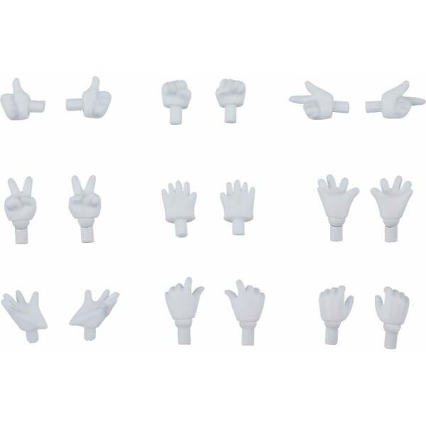 Accesorios para las Figuras Nendoroid Doll Hand Parts Set Gloves Ver White Original Character