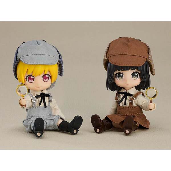 Accesorios para las Figuras Nendoroid Doll Outfit Set Detective Boy Gray Original Character - Collector4u.com