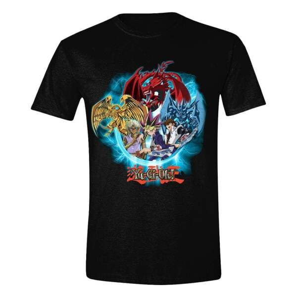 Camiseta Group Shot Blue Vortex talla S Yu-Gi-Oh!