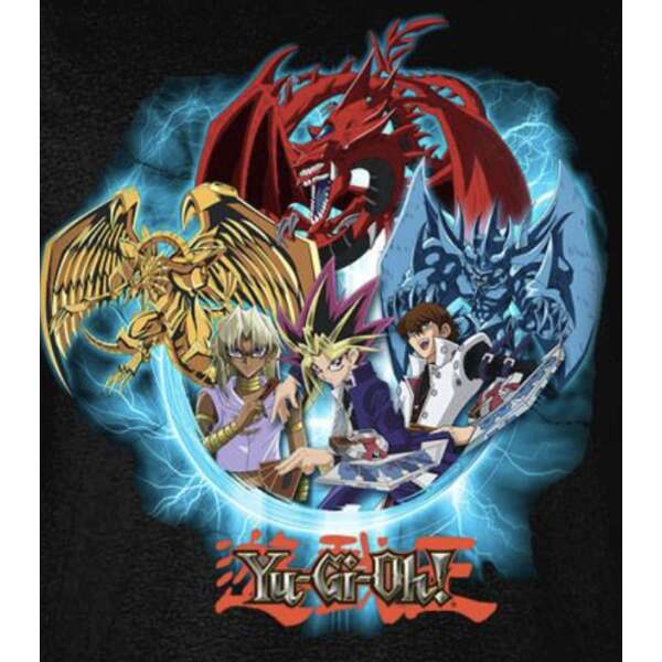 Camiseta Group Shot Yellow Vortex Yu-Gi-Oh! talla M - Collector4u.com