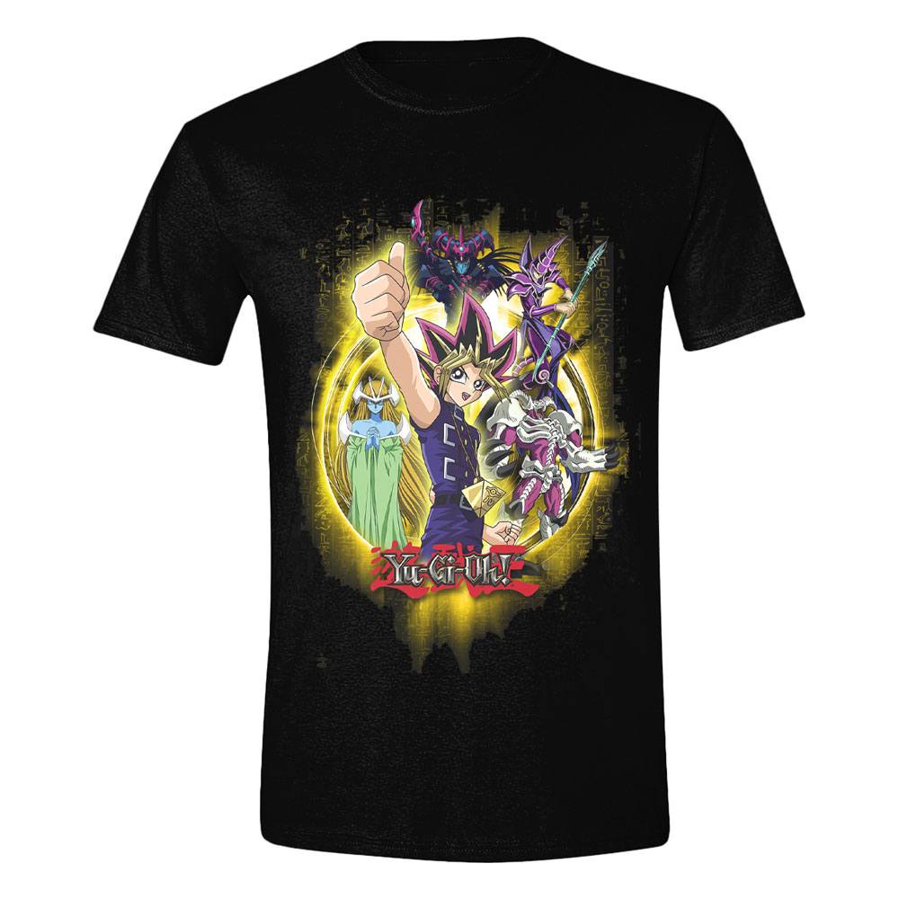 Camiseta Group Shot Yellow Vortex Yu-Gi-Oh! talla L