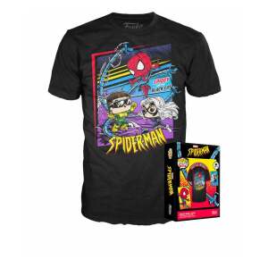 Camiseta Spidey Cat Doc talla S Marvel Boxed Tee