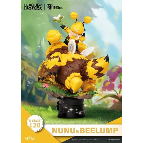 Diorama Nunu Beelump Heimerstinger League of Legends PVC D-Stage16 cm - Collector4u.com