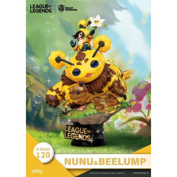 Diorama Nunu Beelump Heimerstinger League of Legends PVC D-Stage16 cm - Collector4u.com