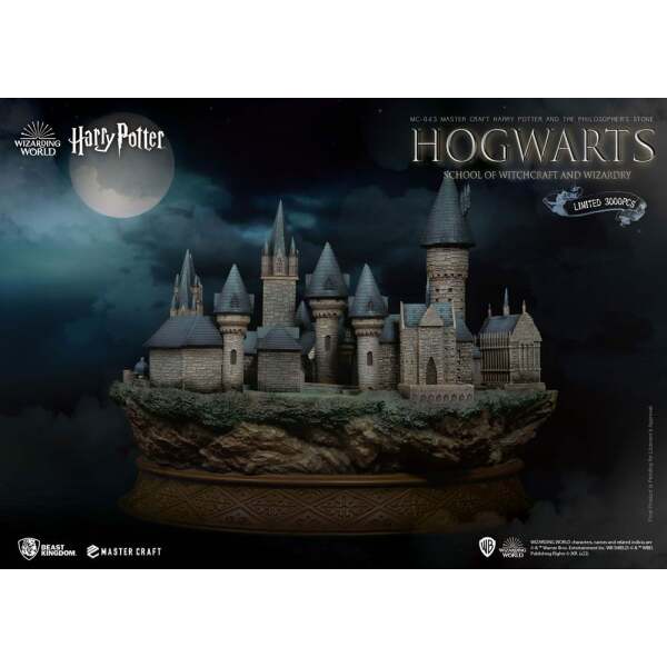 Estatua Master Craft Hogwarts School Of Witchcraft And Wizardry Harry Potter y la piedra filosofal 32 cm - Collector4u.com