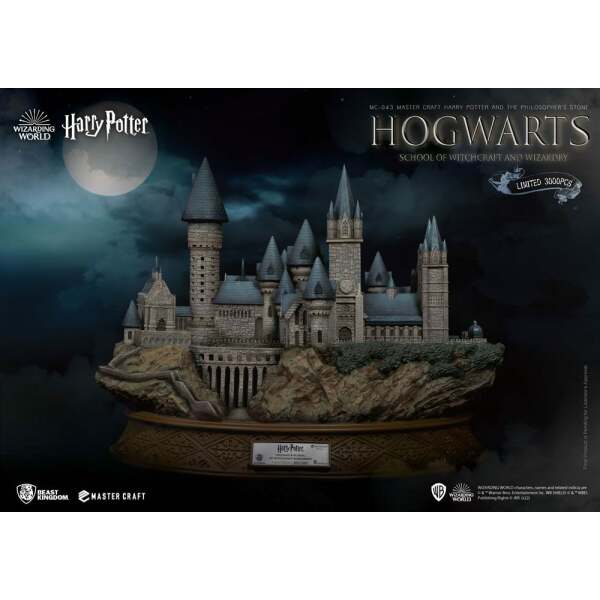 Estatua Master Craft Hogwarts School Of Witchcraft And Wizardry Harry Potter y la piedra filosofal 32 cm - Collector4u.com