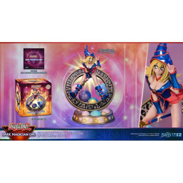 Estatua PVC Dark Magician Girl Standard Vibrant Edition Yu-Gi-Oh! 30 cm - Collector4u.com