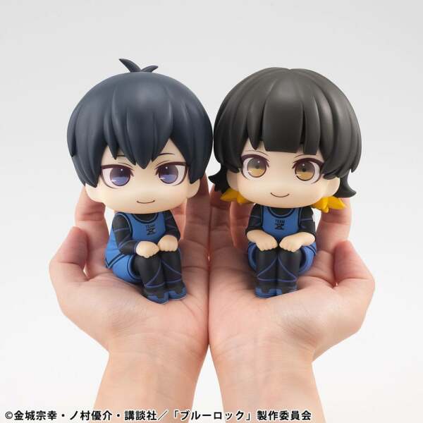 Estatuas PVC Look Up Yoichi Isagi and Meguru Bachira Limited Ver Blue Lock 11 cm - Collector4u.com