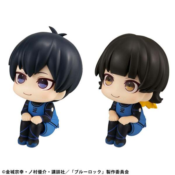 Estatuas PVC Look Up Yoichi Isagi and Meguru Bachira Limited Ver Blue Lock 11 cm - Collector4u.com