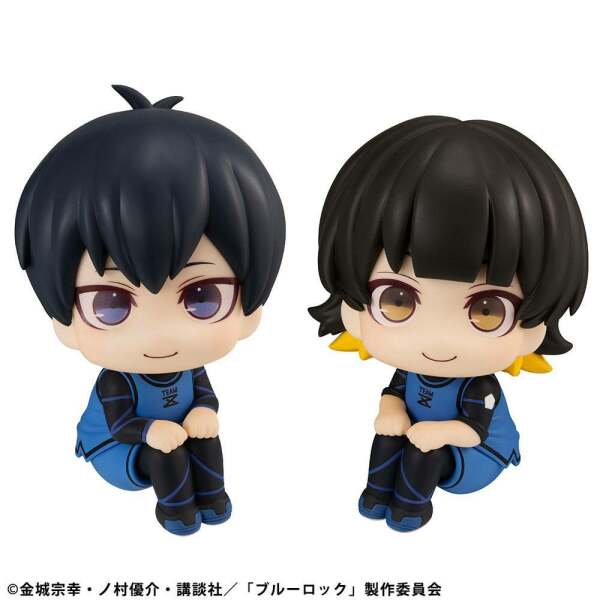 Estatuas PVC Look Up Yoichi Isagi and Meguru Bachira Limited Ver Blue Lock 11 cm - Collector4u.com