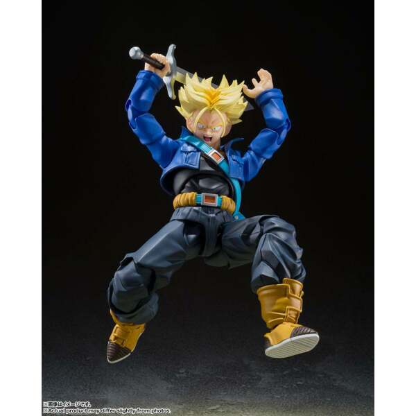 Figura Super Saiyan Trunks The Boy From The Future Dragon Ball Z S.H. Figuarts 14 cm - Collector4u.com