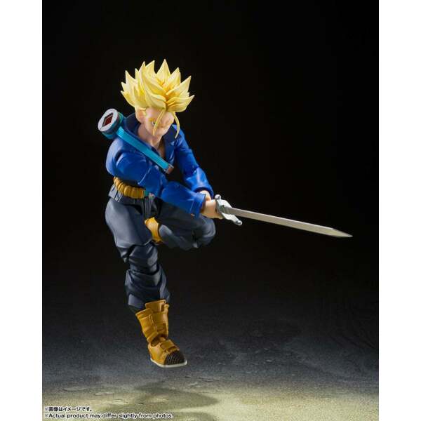 Figura Super Saiyan Trunks The Boy From The Future Dragon Ball Z S.H. Figuarts 14 cm - Collector4u.com