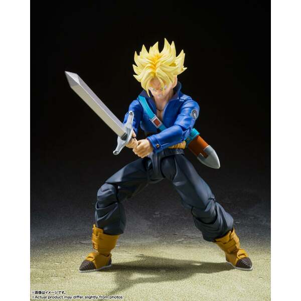 Figura Super Saiyan Trunks The Boy From The Future Dragon Ball Z S.H. Figuarts 14 cm - Collector4u.com