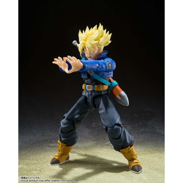 Figura Super Saiyan Trunks The Boy From The Future Dragon Ball Z S.H. Figuarts 14 cm - Collector4u.com