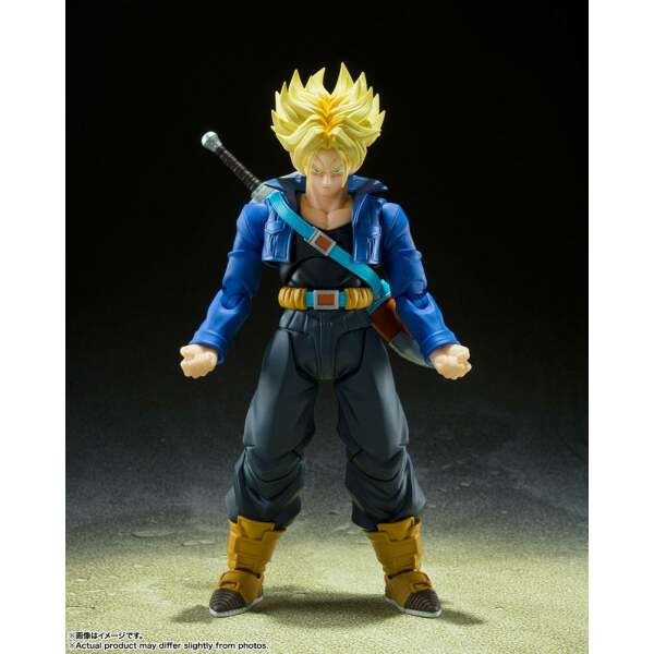 Figura Super Saiyan Trunks The Boy From The Future Dragon Ball Z S.H. Figuarts 14 cm - Collector4u.com