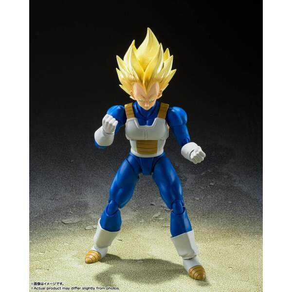 Figura Super Saiyan Vegeta Awakened Super Saiyan Blood Dragon Ball Z  S.H. Figuarts 14 cm - Collector4u.com