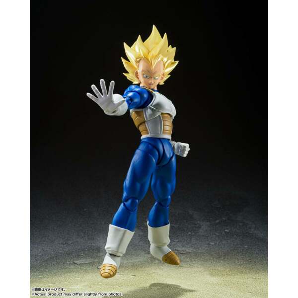 Figura Super Saiyan Vegeta Awakened Super Saiyan Blood Dragon Ball Z  S.H. Figuarts 14 cm - Collector4u.com