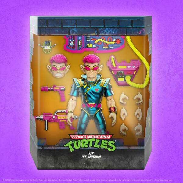 Figura Ultimates Zak The Neutrino Tortugas Ninja 18 cm - Collector4u.com