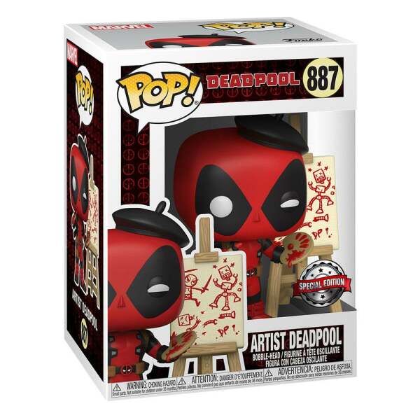 Funko Artist Deadpool 9 cm Marvel Deadpool 30th Anniversary Figura POP! Vinyl - Collector4u.com