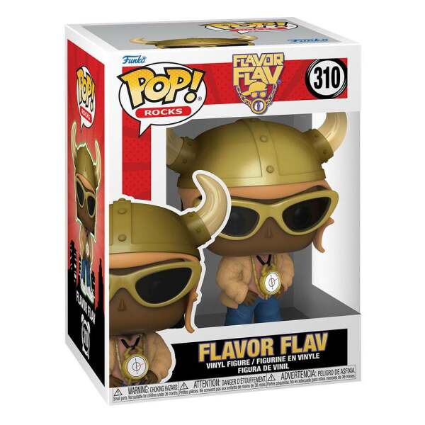 Funko Flavor Flav POP! Rocks Vinyl Figura 9 cm - Collector4u.com