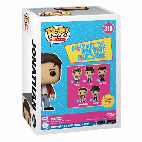 Funko Jonathan New Kids on the Block POP! Rocks Vinyl Figura9 cm - Collector4u.com