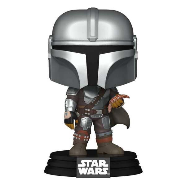 Funko Mando with pouch Star Wars The Book of Boba Fett Figura POP! TV Vinyl 9 cm