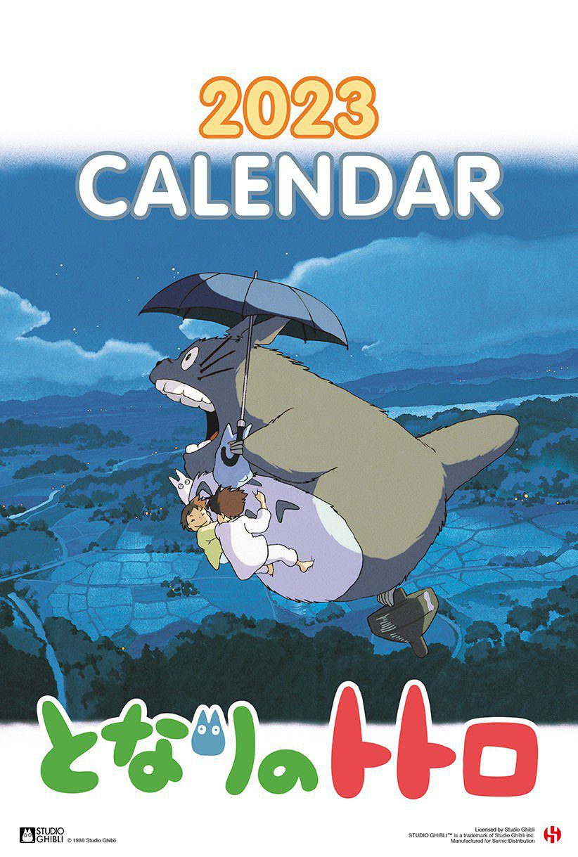 Mi Vecino Totoro Calendario 2023 *INGLÉS*