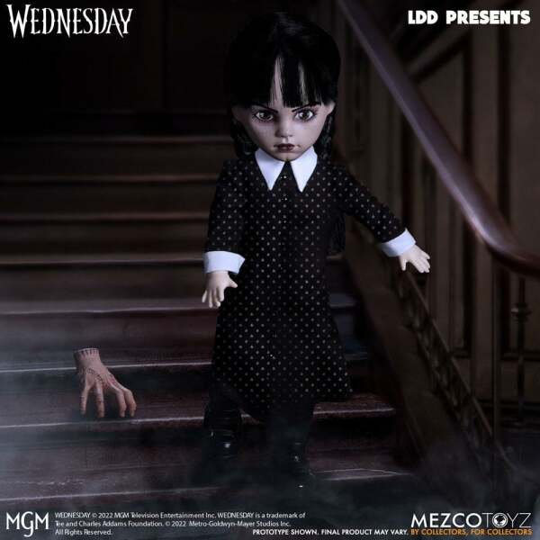 Muñeco Miércoles Addams Wednesday Living Dead Dolls 25 cm - Collector4u.com