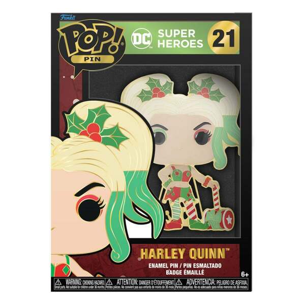 Pin Chapa esmaltada Batman DC Holiday POP! 10 cm - Collector4u.com