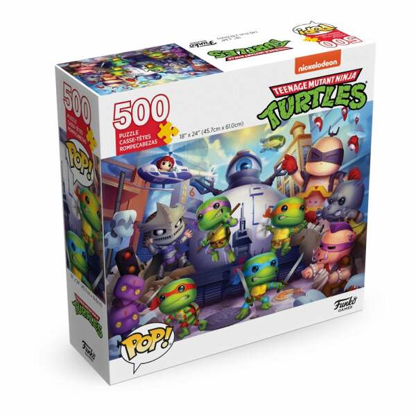 Puzzle Collage 500 piezas Teenage Mutant Ninja Turtles POP!