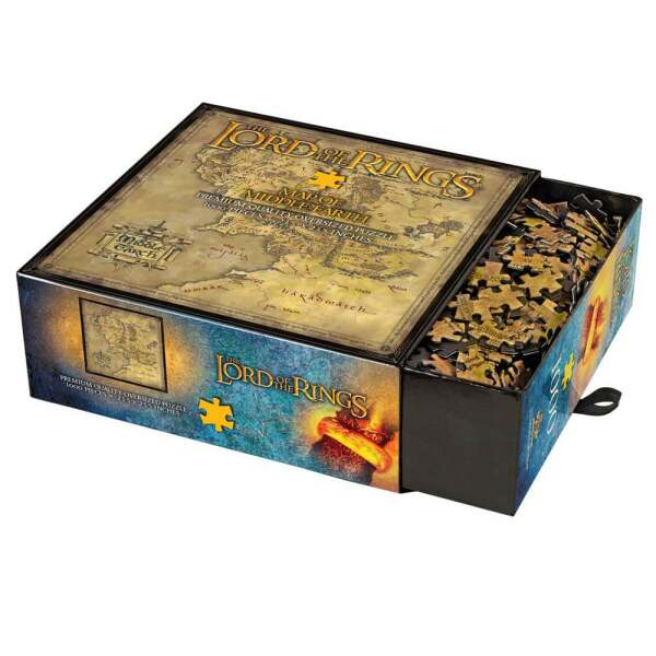 Puzzle Middle Earth 1000 piezas El Señor de los Anillos - Collector4u.com