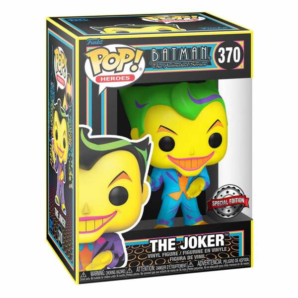 Set de Minifigura y Camiseta Joker BKLT talla L DC Comics POP! & Tee - Collector4u.com