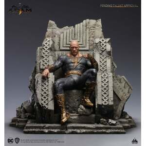 Estatua Black Adam On Throne 1/4 53 cm