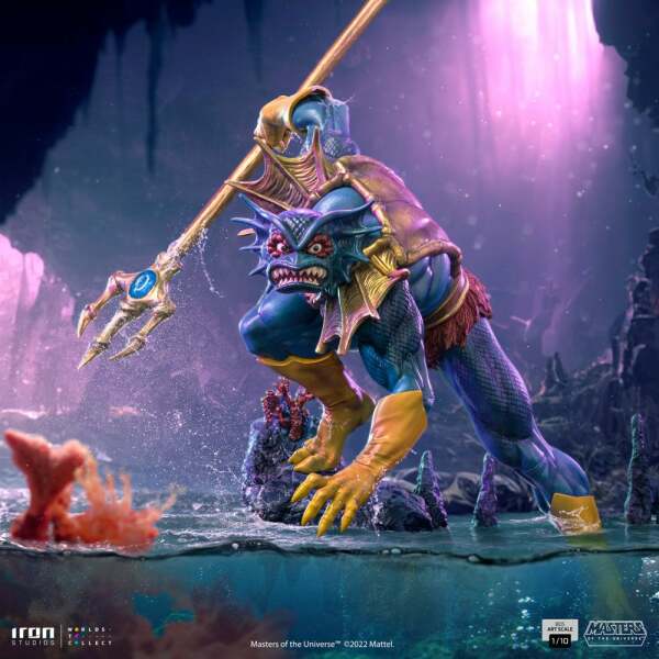 Estatua Mer-Man Masters of the Universe BDS Art Scale 1/10 27 cm - Collector4u.com