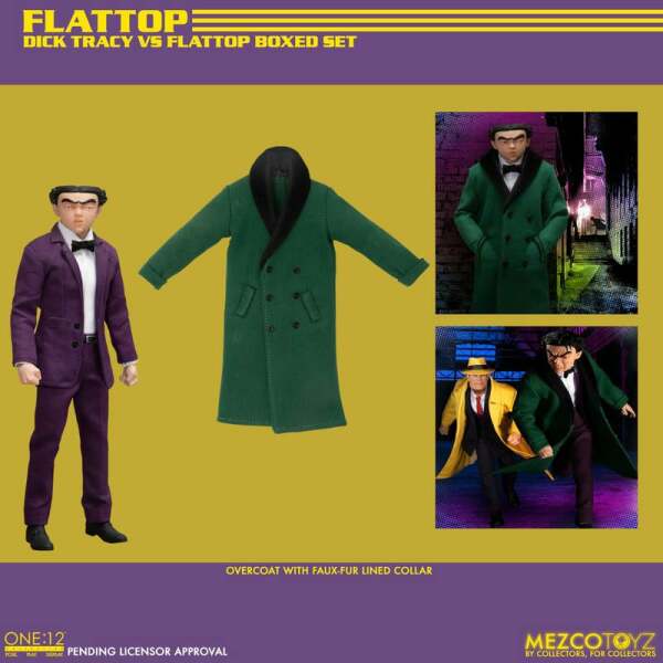 Figuras Dick Tracy vs Flattop Box Set Dick Tracy 1/12 17 cm - Collector4u.com