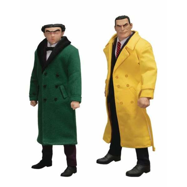 Figuras Dick Tracy vs Flattop Box Set Dick Tracy 1/12 17 cm