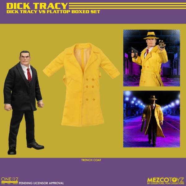 Figuras Dick Tracy vs Flattop Box Set Dick Tracy 1/12 17 cm - Collector4u.com