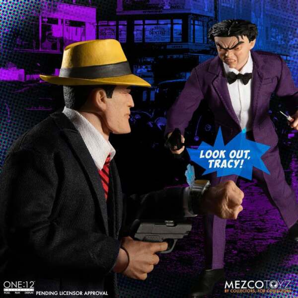 Figuras Dick Tracy vs Flattop Box Set Dick Tracy 1/12 17 cm - Collector4u.com