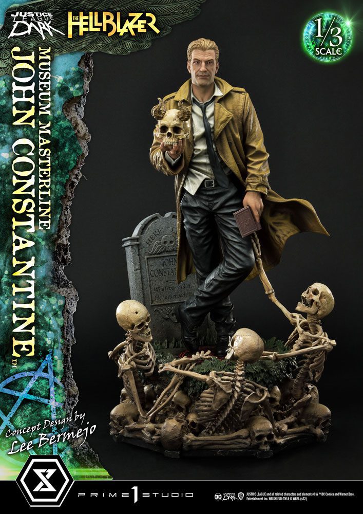 DC Comics Estatua Museum Masterline 1/3 John Constantine Concept Design by Lee Bermejo 79 cm