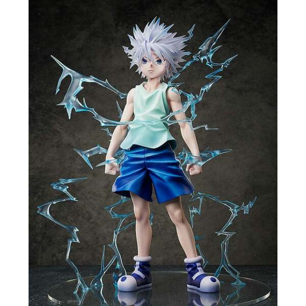 Estatua Killua Zoldyck Hunter x Hunter PVC 1/4 47 cm - Collector4u.com