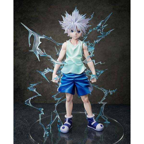 Estatua Killua Zoldyck Hunter x Hunter PVC 1/4 47 cm - Collector4u.com